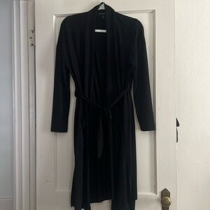 Banana Republic Black Tie Waist Cardigan